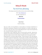 Ebook Sự tích hoa phượng