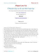 Ebook Chuyện xảy ra từ cái thời loạn lạc Phạm Lưu Vũ