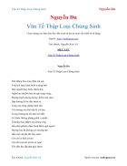 Ebook Văn tế thập loại chúng sinh