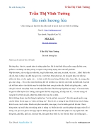 Ebook Ba sinh hương lửa Trần Thị Vĩnh Tường