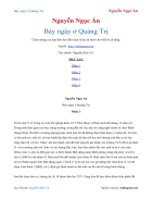 Ebook Bảy ngày ở Quảng Trị Nguyễn Ngọc Ấn