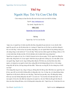 Ebook Người Học Trò Và Con Chó Đá Thế Sự