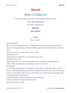 Ebook Biển Có Màu Gì Quynh