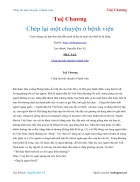 Ebook Chép lại một chuyện ở bệnh viện Tuệ Chương