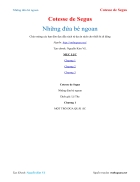 Ebook Những đứa bé ngoan Cotesse de Segus