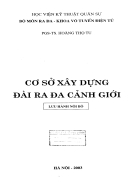 Cơ sở xây dựng đài Ra Da cánh báo 1