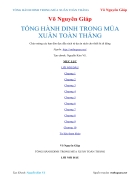 Ebook TỔNG HÀNH DINH TRONG MÙA XUÂN TOÀN THẮNG Võ Nguyên Giáp