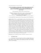 Loss of storage areas due to future urbanization at upper rambai river and its hydrological impact on rambai valley penang peninsular malaysia