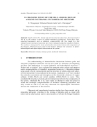 Ultrasonic study of the self association of aniline in ethanol cyclohexane mixtures