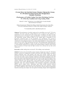 Prestasi Mata Alat Karbida Semasa Mengisar Hujung Besi Tuang FC 250 dalam Keadaan Kering dan Menggunakan Bendalir Pemotong