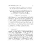 Protective Agent Free Synthesis of Colloidal Cobalt Nanoparticles