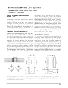 Electrochemical Double Layer Capacitors