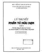 Lý thuyết phần tử hữu hạn tập 1 2