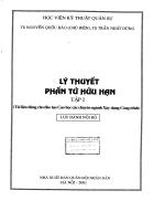 Lý thuyết phần tử hữu hạn tập 1 2 1