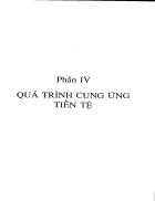 Quá trình cung ứng tiền tệ