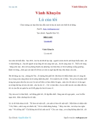 Ebook Lù của tôi Vành Khuyên