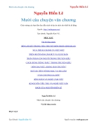 Ebook Mười câu chuyện văn chương Nguyễn Hiến Lê