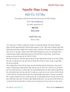 Ebook Hồi Ức Về Mẹ Nguyễn Thụy Long