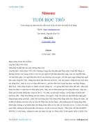 Ebook TUỔI HỌC TRÒ Simone