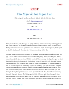 Ebook Tản Mạn về Hoa Ngọc Lan KTDT