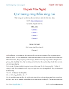 Ebook Quê hương rừng thẳm sông dài Huỳnh Văn Nghệ