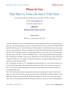 Ebook Đạo Bụt và Toàn cầu hóa ở Việt Nam Phạm từ Sơn