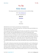 Ebook Khắc Khoải Vy Ân