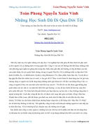 Ebook Những Học Sinh Đã Đi Qua Đời Tôi Toàn Phong Nguyễn Xuân Vinh