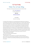 Ebook Niềm Tin và Cuộc Sống Lý Lạc Long