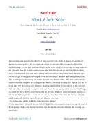 Ebook Nhớ Lê Anh Xuân Anh Đức