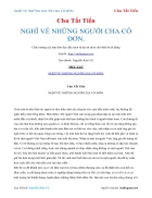 Ebook NGHĨ VỀ NHỮNG NGƯỜI CHA CÔ ĐƠN Chu Tất Tiến