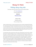 Ebook Những dòng sông nhỏ Hoàng Tá Thích