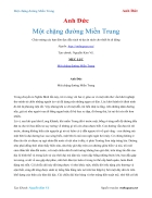 Ebook Một chặng đường Miền Trung Anh Đức