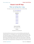 Ebook Tâm sự tướng lưu vong Hoành Linh Đỗ Mậu