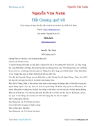 Ebook Đất Quảng quê tôi Nguyễn Văn Xuân