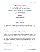 Ebook Chuyện Mẹ ghẻ con chồng Lưu Nhơn Nghĩa