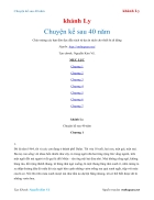 Ebook Chuyện kể sau 40 năm khánh Ly