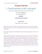 Ebook Thuyết ngã tâm và thói vọng ngoại Trương Thái Du