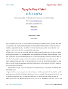 Ebook BẢO KIẾM Nguyễn Duy Chính