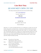 Ebook QUANH MỘT CHỒI CÂY ĐỔ Lâm Bích Thủy