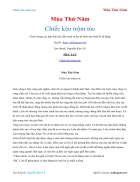 Ebook Chiếc kéo trộm tóc Mùa Thứ Năm