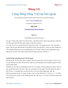 Ebook Cộng đồng tiếng Việt tại hải ngoại Dũng Vũ