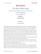 Ebook Cầu Bao Nhiêu Nhịp Bích Huyền