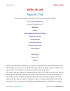 Ebook Nguyễn Trãi nhiều tác giả