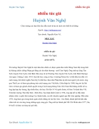 Ebook Huỳnh Văn Nghệ nhiều tác giả