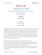 Ebook Nguyễn Huy Thiệp nhiều tác giả