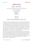 Ebook Khúc Thừa Dụ giành tự chủ cho đất nước