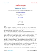 Ebook Nhà văn Hà Ân Nhiều tác gia