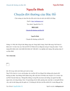 Ebook Chuyện đời thường của Bác Hồ Nguyễn Đình