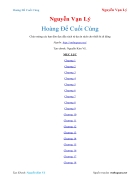 Ebook Hoàng Đế Cuối Cùng Nguyễn Vạn Lý